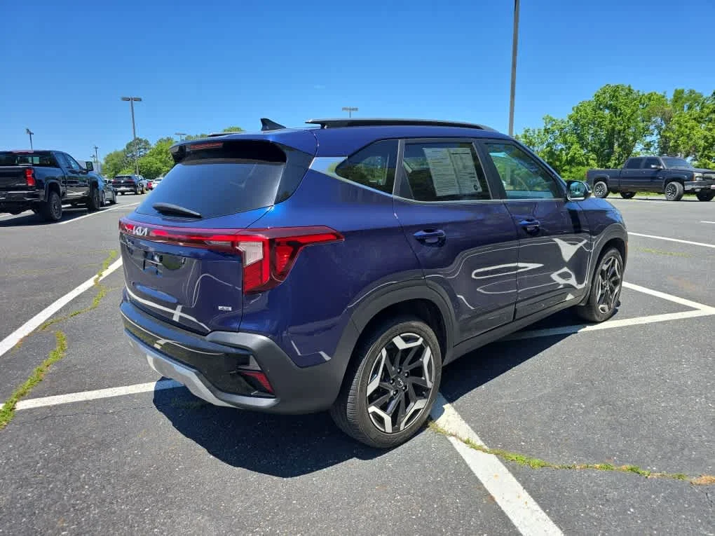 Certified Used 2024 Dark Ocean Blue Kia SX image 6