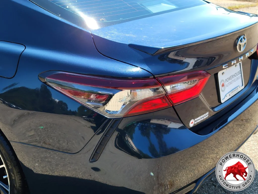 Used 2021 Blue Toyota SE image 13