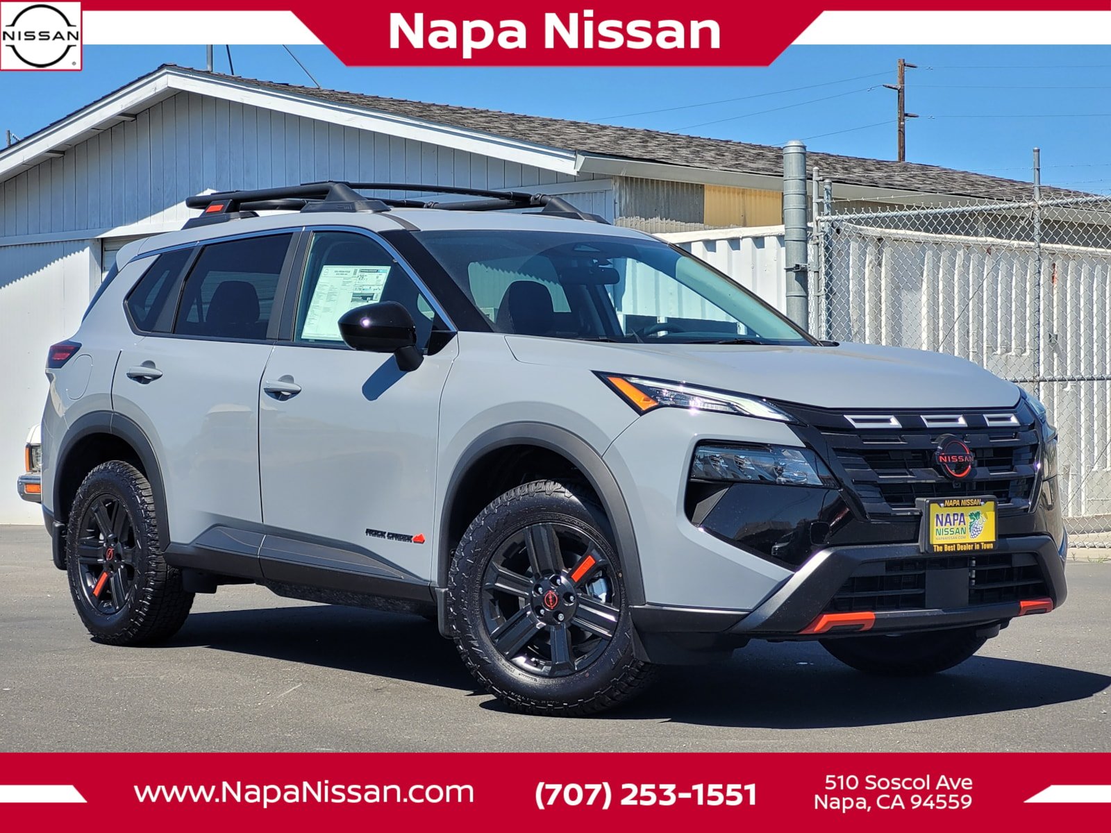 New 2026 Boulder Gray Pearl Nissan Rock Creek image 1