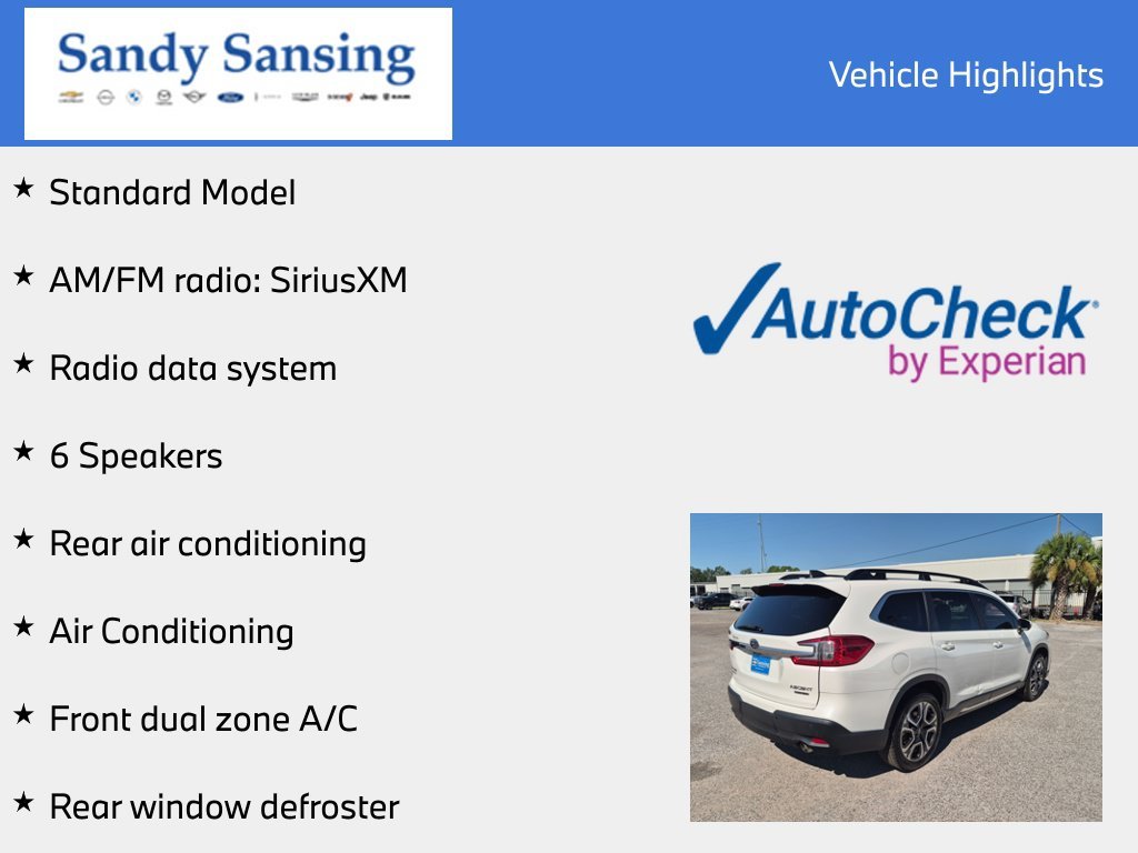 Used 2023 White Subaru Limited image 7