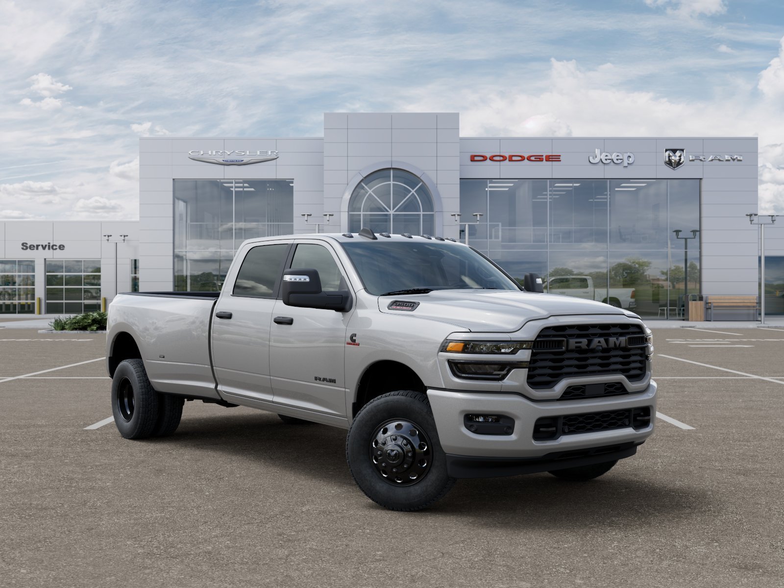 New 2026 Silver-Zynith Exterior Paint RAM Big Horn image 31