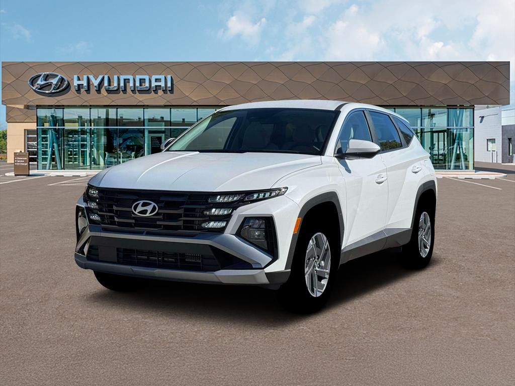 New 2026 Creamy White Pearl Hyundai Blue image 1