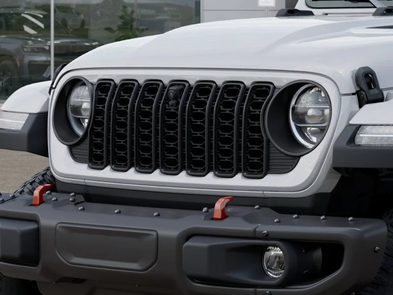 New 2026 Bright White Clear-Coat Exterior Paint Jeep Rubicon X image 11