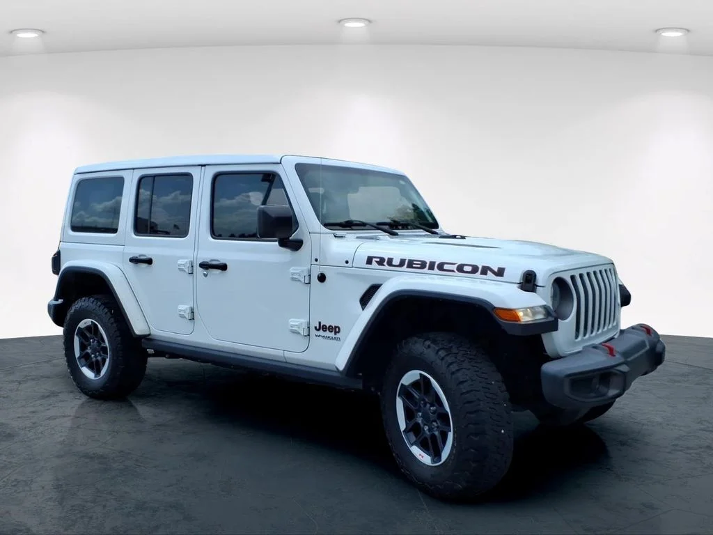 Used 2020 White Jeep Unlimited Rubicon image 5