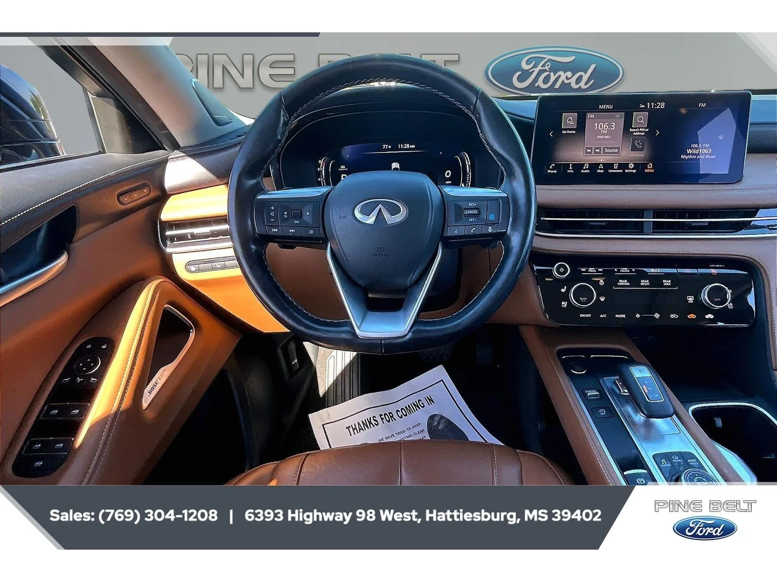 Used 2023 Grand Blue INFINITI SENSORY image 5
