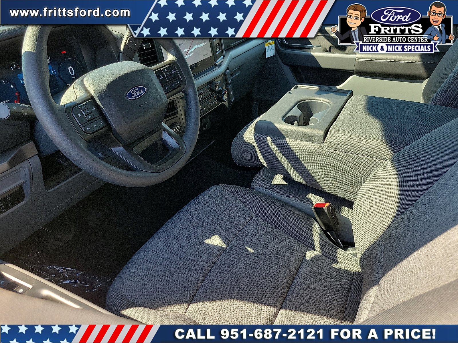 New 2026 Iconic Silver Metallic Ford XLT image 3