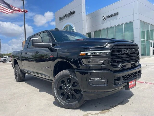 New 2026 Diamond Black Crystal Pearl-Coat Exterior Paint RAM Laramie image 1