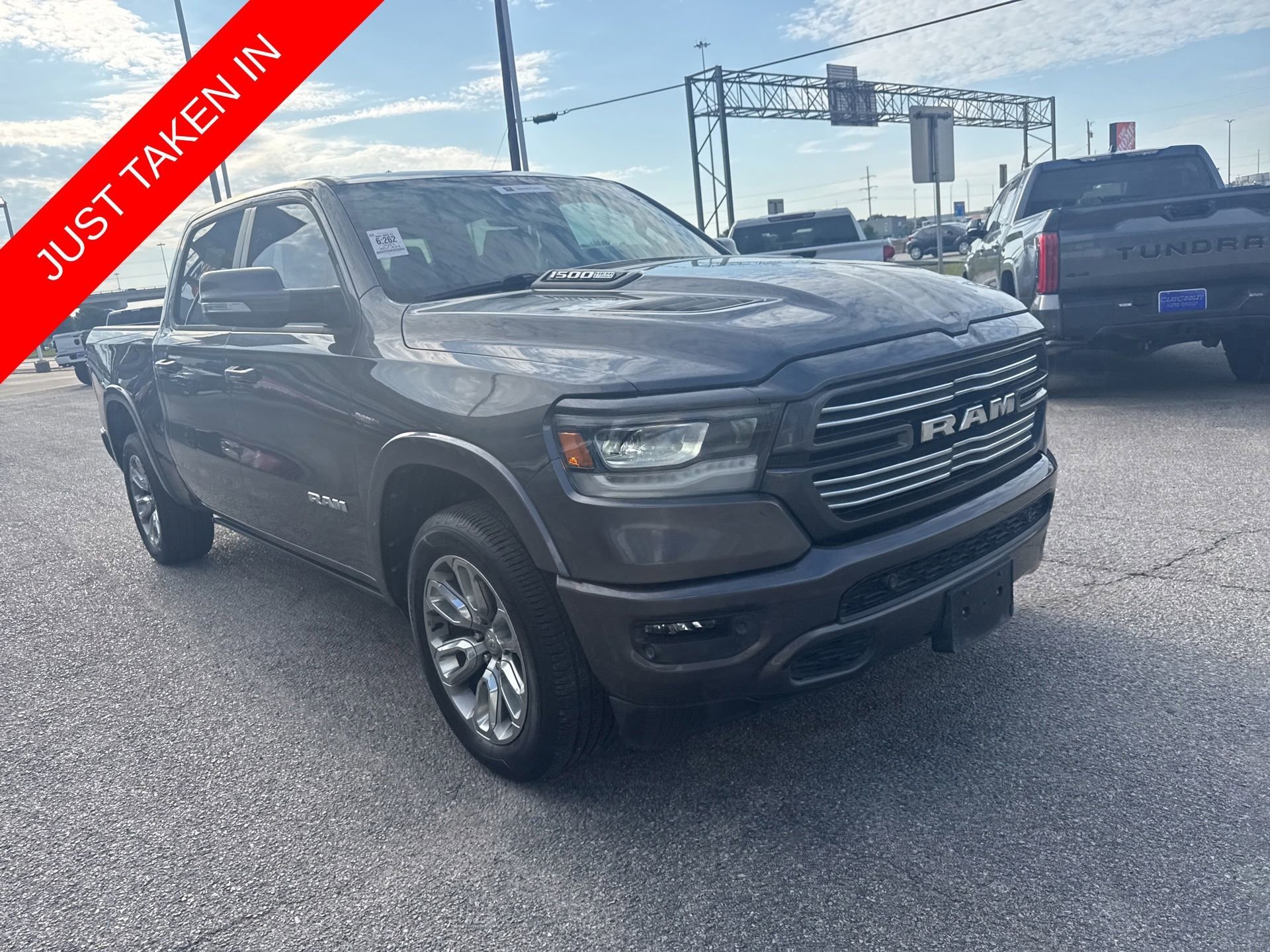 Used 2021 Gray Ram Laramie Crew Cab 4x2 5