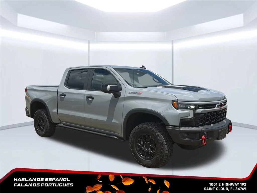 Used 2025 Slate Gray Metallic Chevrolet ZR2 image 8
