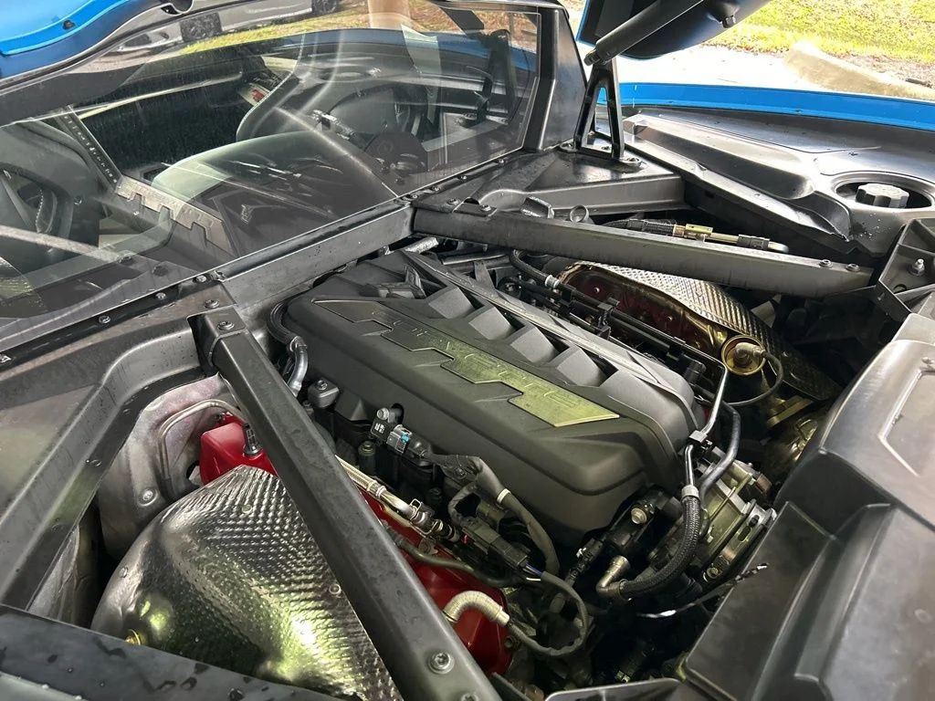 Used 2022 Blue Chevrolet Stingray image 30