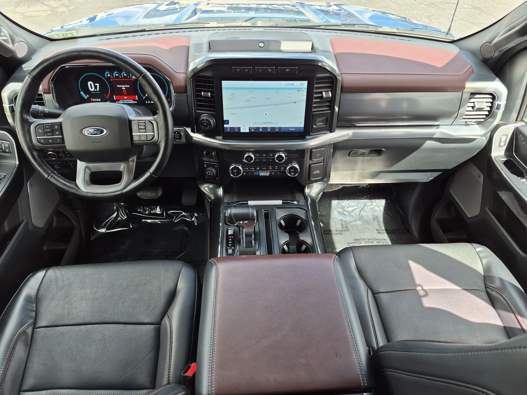 Used 2021 Blue Metallic Ford LARIAT image 26