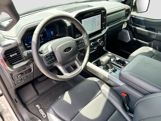 New 2026 White Metallic Ford Lariat image 6
