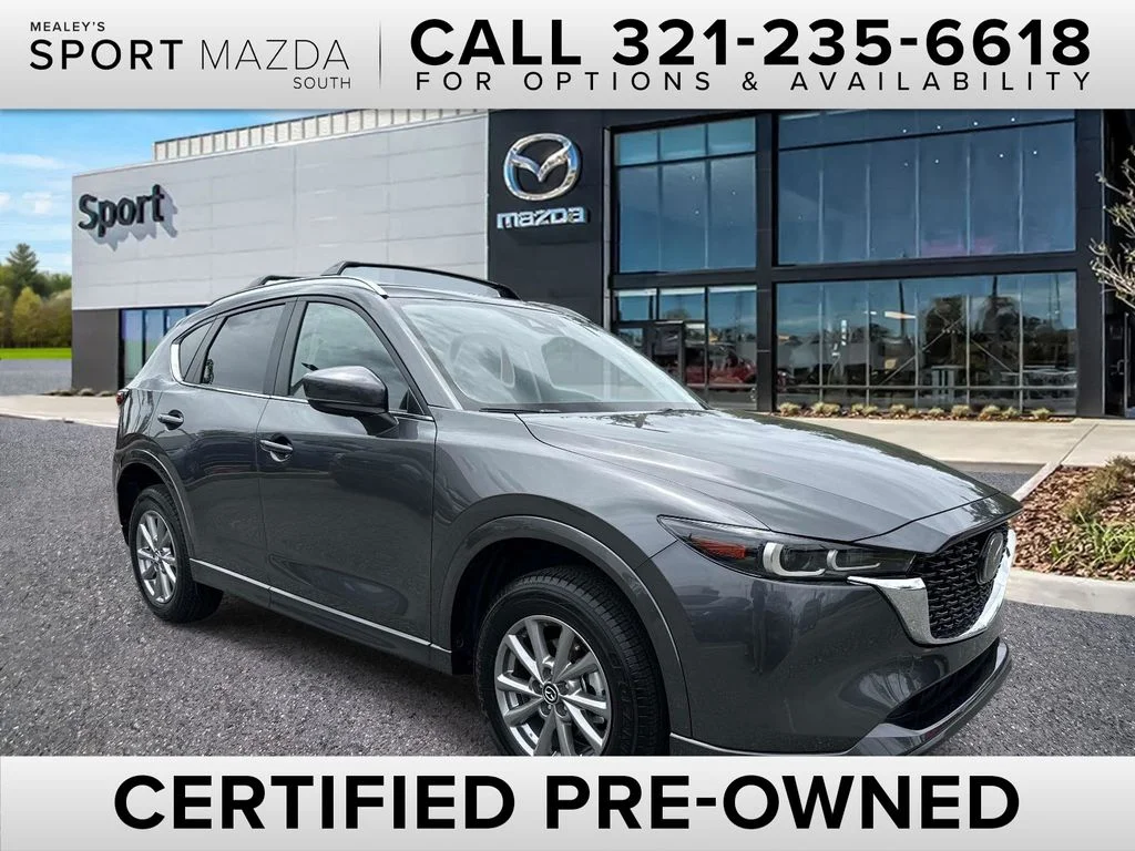 Certified Used 2025 Gray Mazda 2.5 S Preferred Package image 1