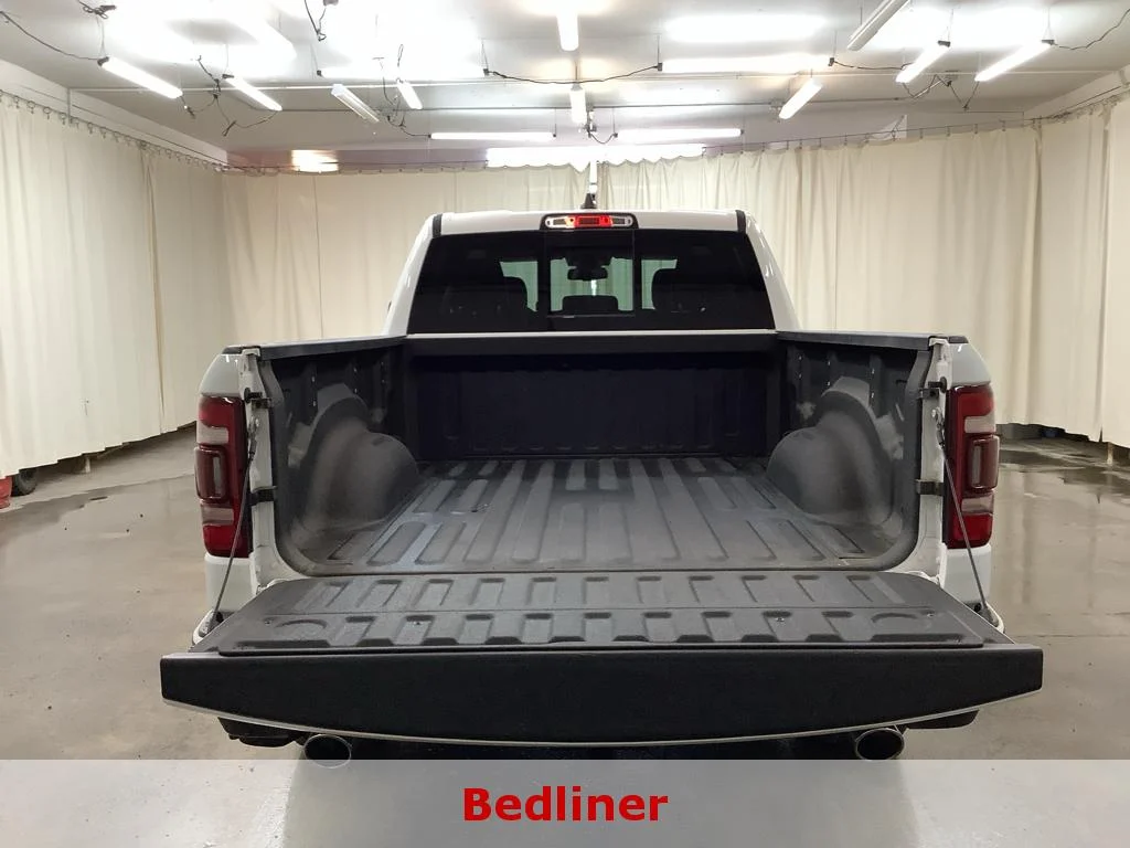 Used 2020 Bright White Clearcoat Ram Laramie image 8