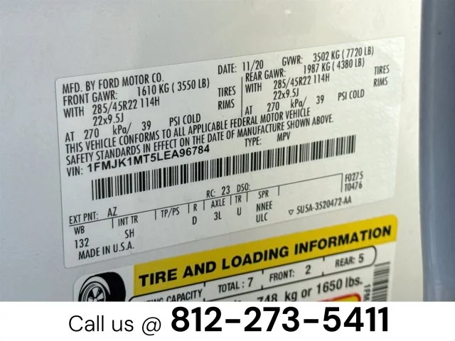 Used 2020 White Ford Platinum image 35
