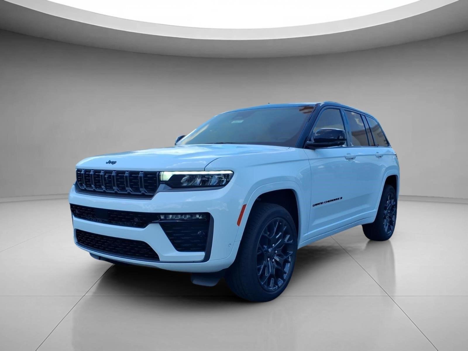 New 2026 Bright White Clear-Coat Exterior Paint Jeep Summit image 1