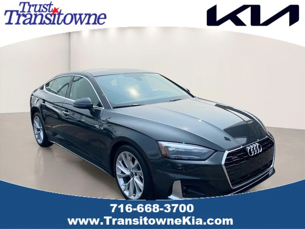 Used 2022 Daytona Gray Metallic Audi Premium quattro image 1