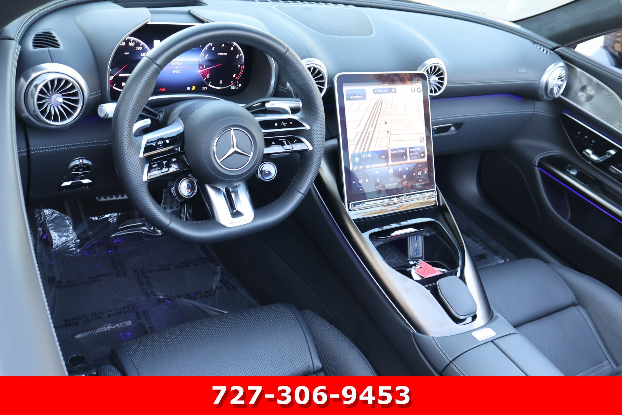Certified Used 2022 Obsidian Black Metallic Mercedes-Benz AMG® SL 63 image 20