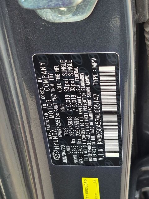Used 2021 Gray Hyundai Ultimate image 32