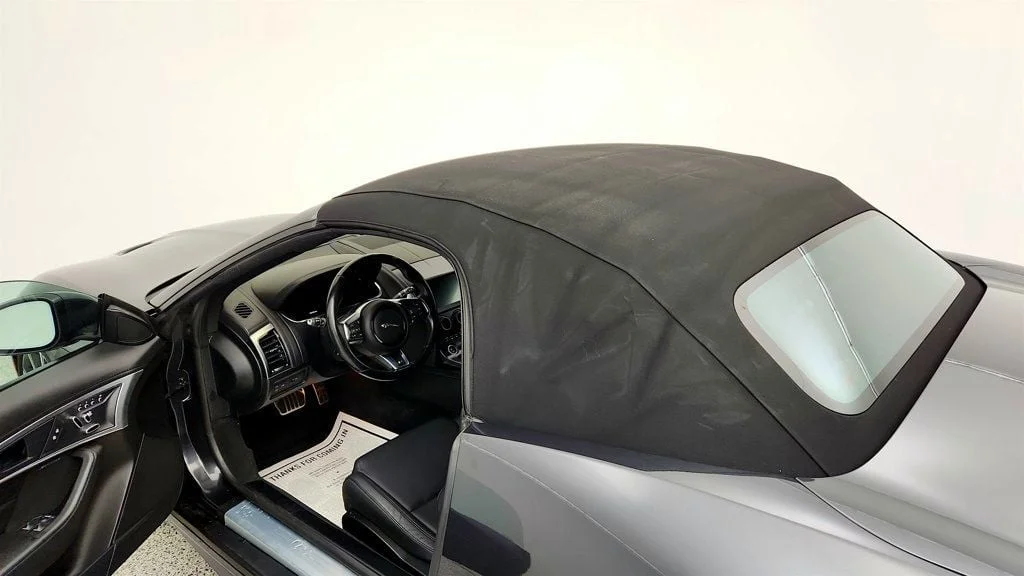 Used 2023 Carpathian Grey Premium Metallic Jaguar R Convertible AWD w/ Extended Leather & Black Calipers image 10