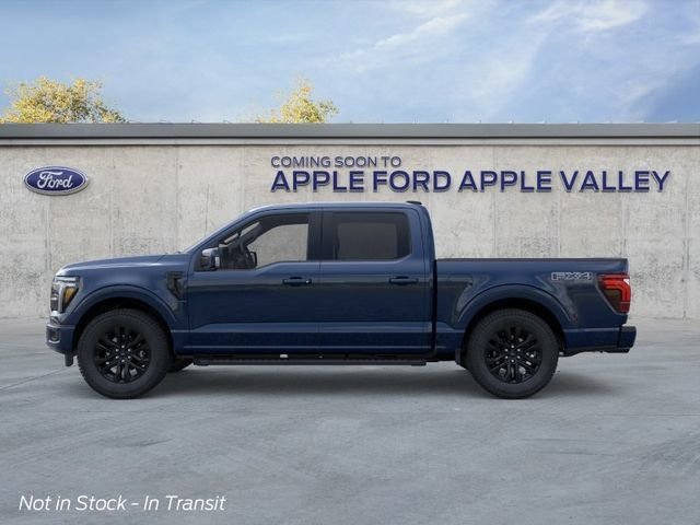 New 2026 Blue Metallic Ford Lariat image 3