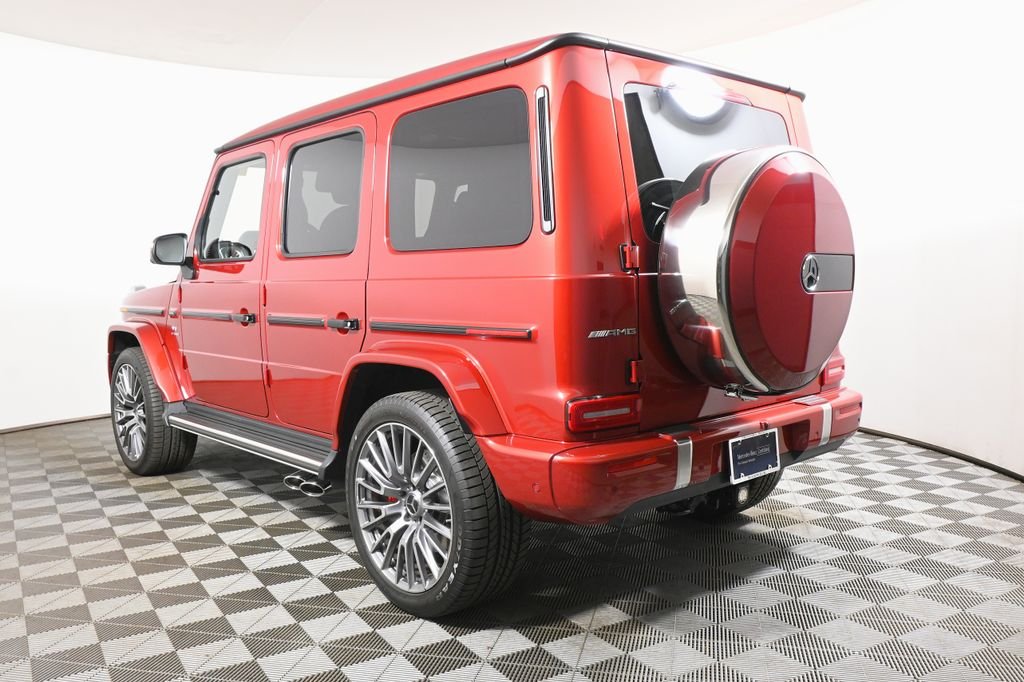 Certified Used 2025 MANUFAKTUR Cardinal Red Metallic Mercedes-Benz G 63 AMG® image 5