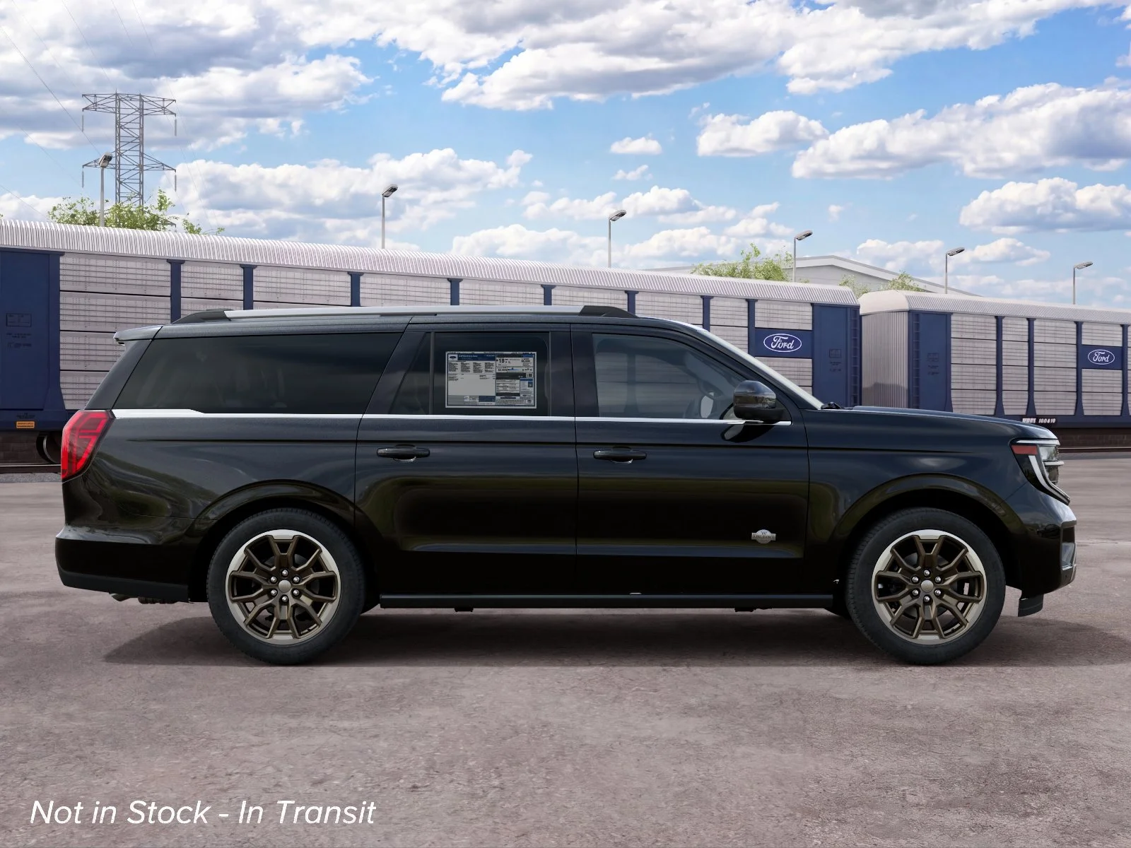 New 2027 Agate Black Metallic Ford MAX King Ranch® image 8