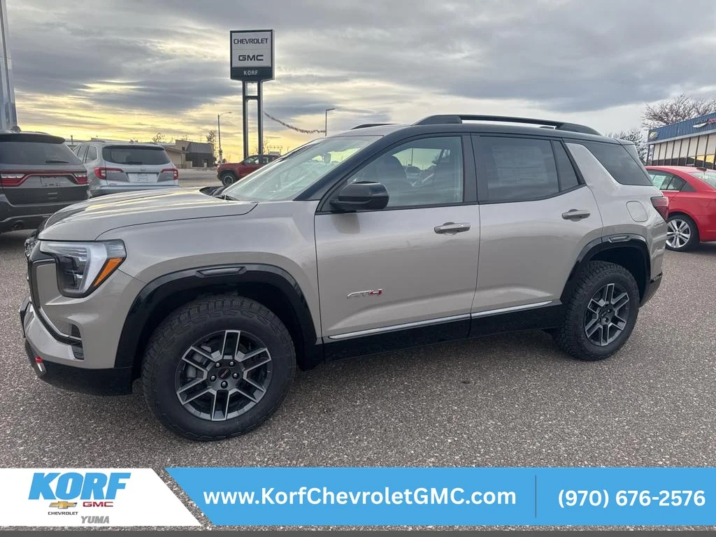 New 2026 Riverstone Metallic GMC AT4 image 1