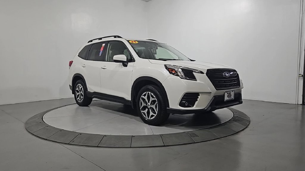 Certified Used 2024 White Subaru Premium image 3