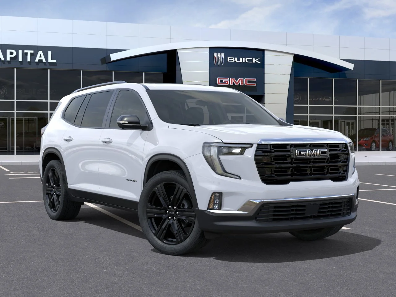 New 2026 Glacier White Tricoat GMC Elevation AWD image 7