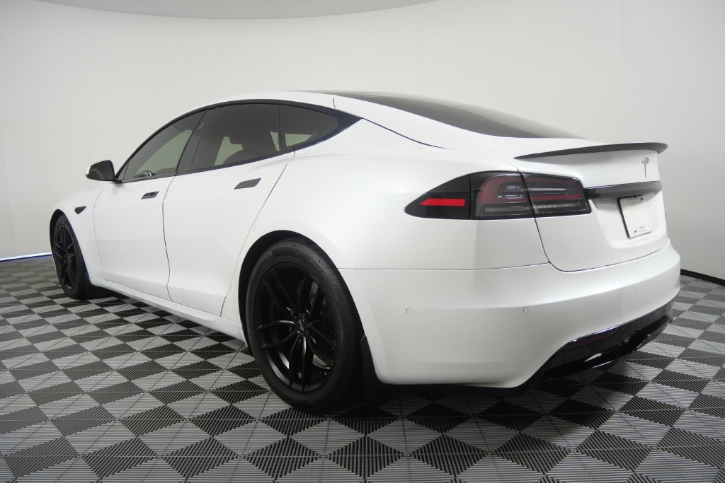 Used 2023 Pearl White Multi-Coat Tesla Base image 7