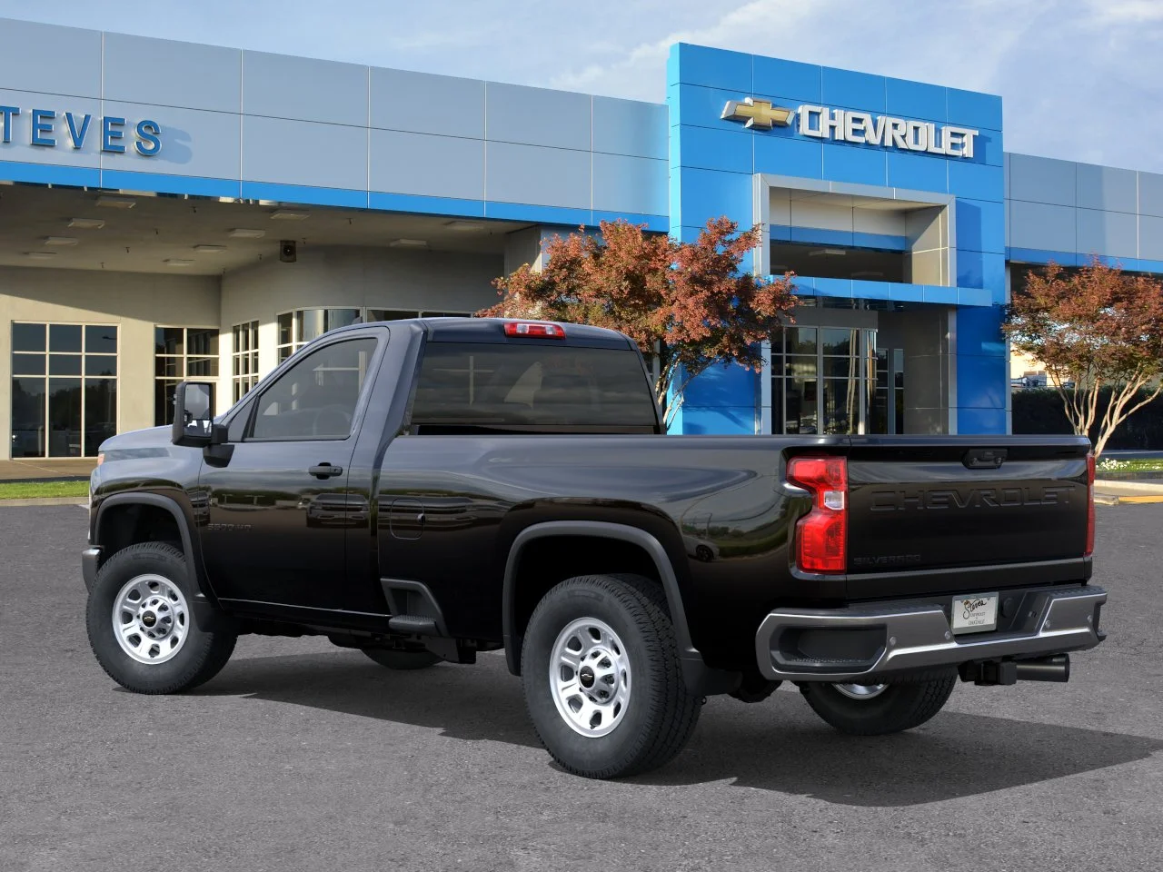 New 2026 Black Chevrolet WT image 3