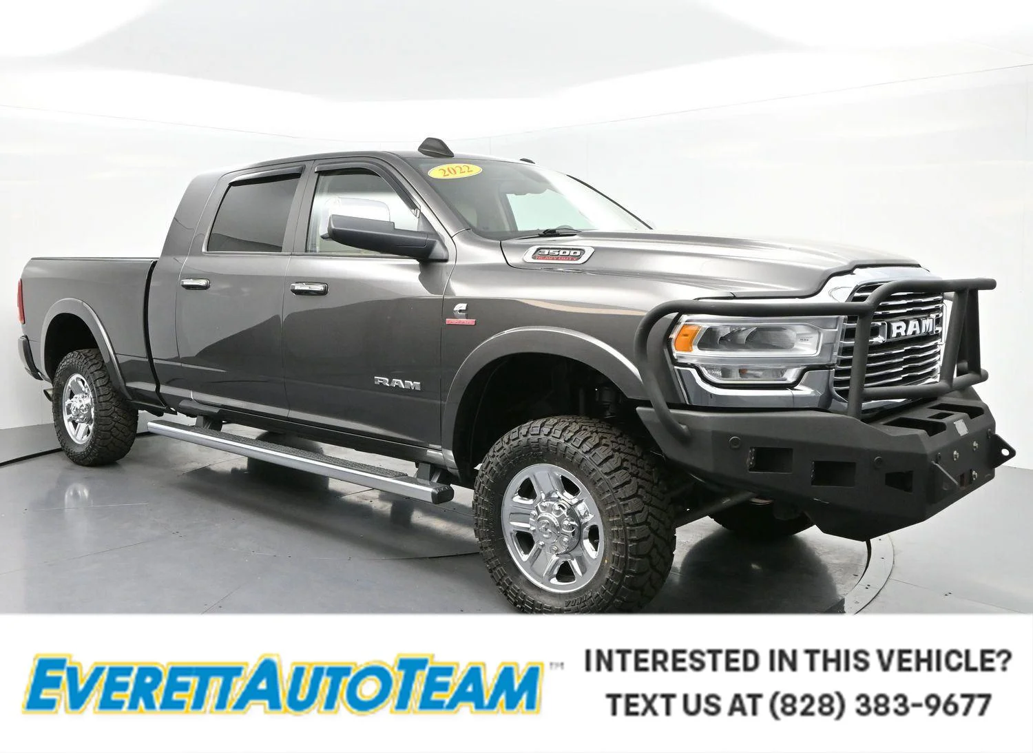 Used 2022 Granite Crystal Metallic Clearcoat Ram Laramie image 1