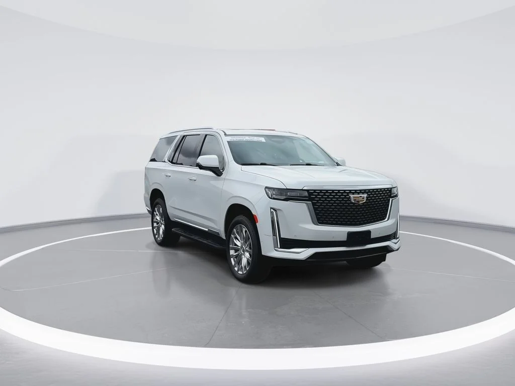 Used 2023 White Cadillac Premium Luxury image 2
