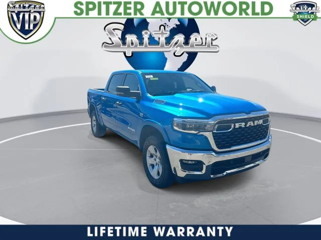 New 2026 Hydro Blue Pearl-Coat Exterior Paint RAM Big Horn/Lone Star image 2