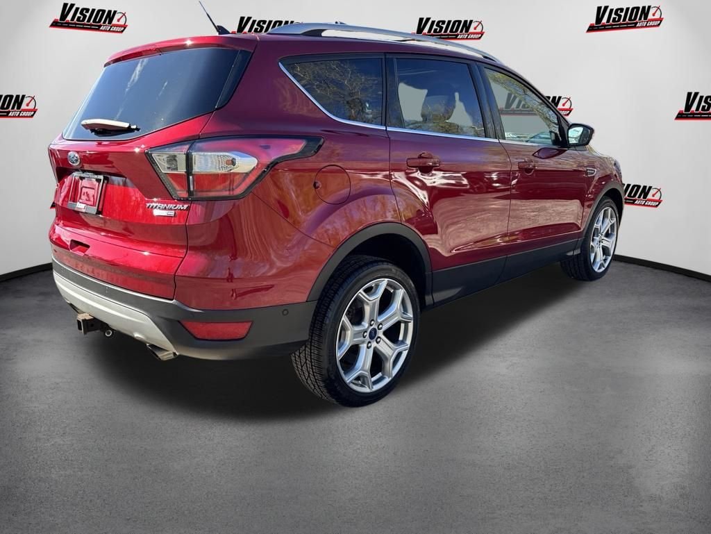 Used 2018 Red Ford Titanium image 5