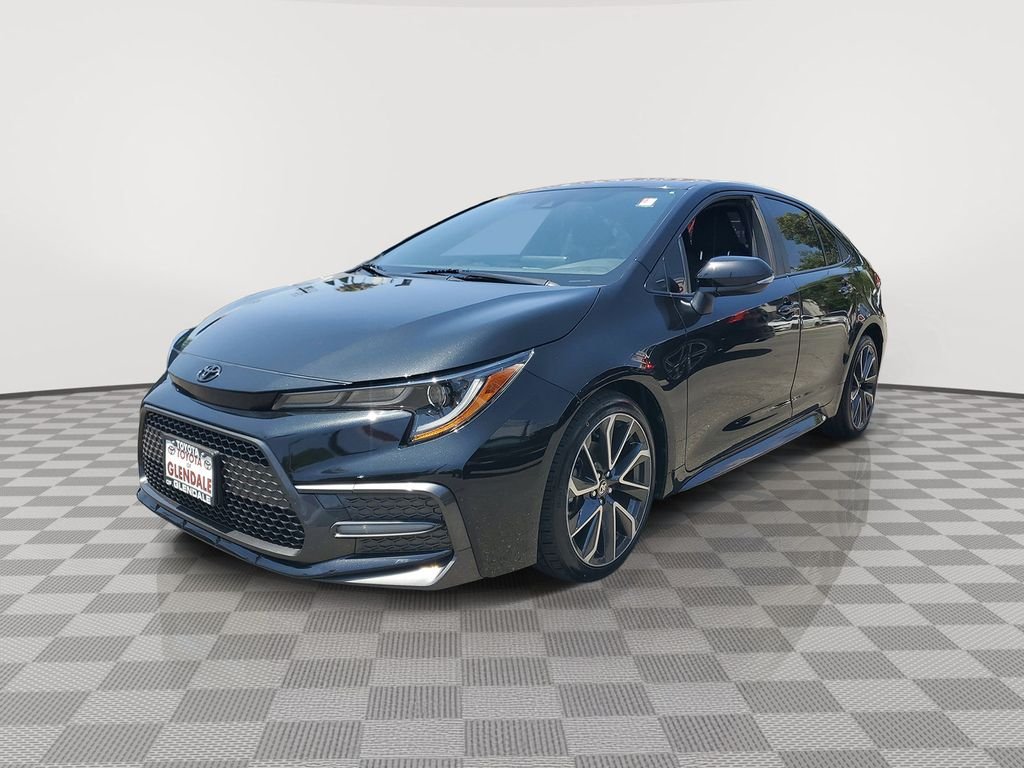 Used 2022 Black Toyota SE image 2