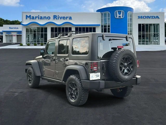 Used 2017 Crystal Metallic Jeep Unlimited Willys image 6