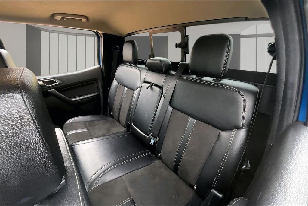 Used 2021 Blue Ford Lariat image 27