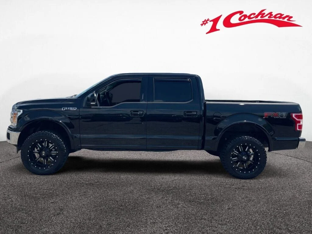 Used 2018 Shadow Black Ford LARIAT image 21