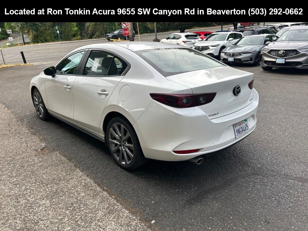 Used 2025 Snowflake White Pearl Mica Mazda 2.5 S Preferred Package image 5