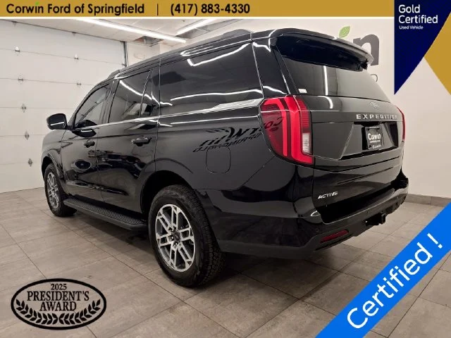 Certified Used 2025 Agate Black Metallic Ford Active image 4