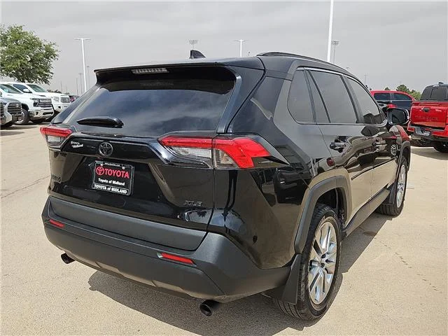 Used 2024 Midnight Black Metallic Toyota XLE Premium Front-Wheel Drive image 3