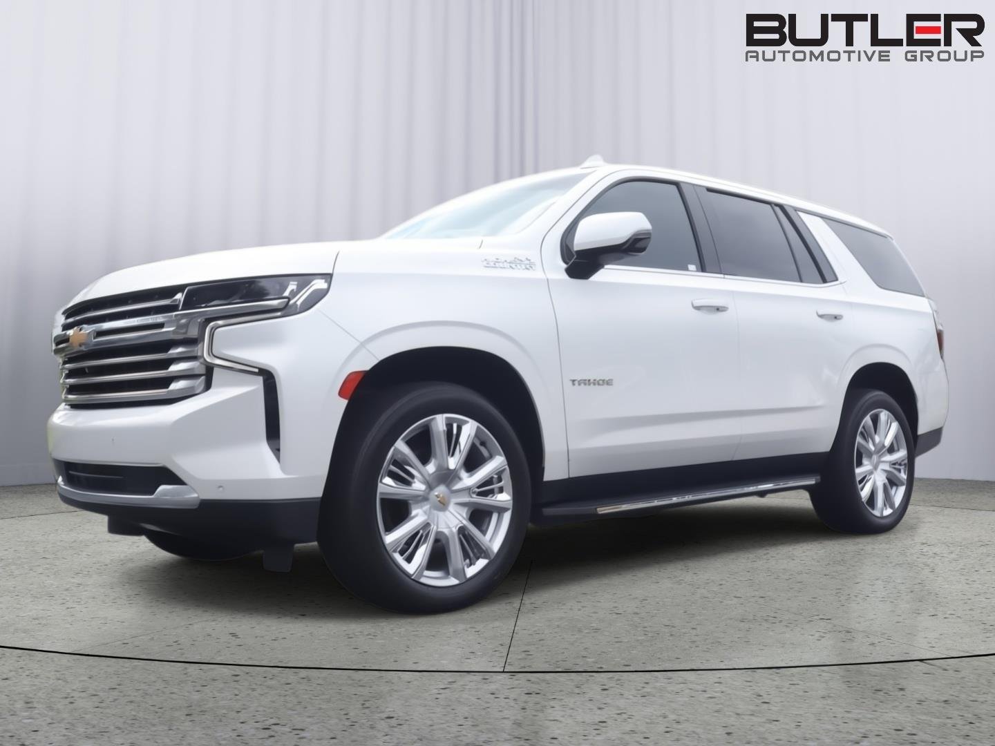 Used 2021 Iridescent Pearl Tricoat Chevrolet High Country image 1