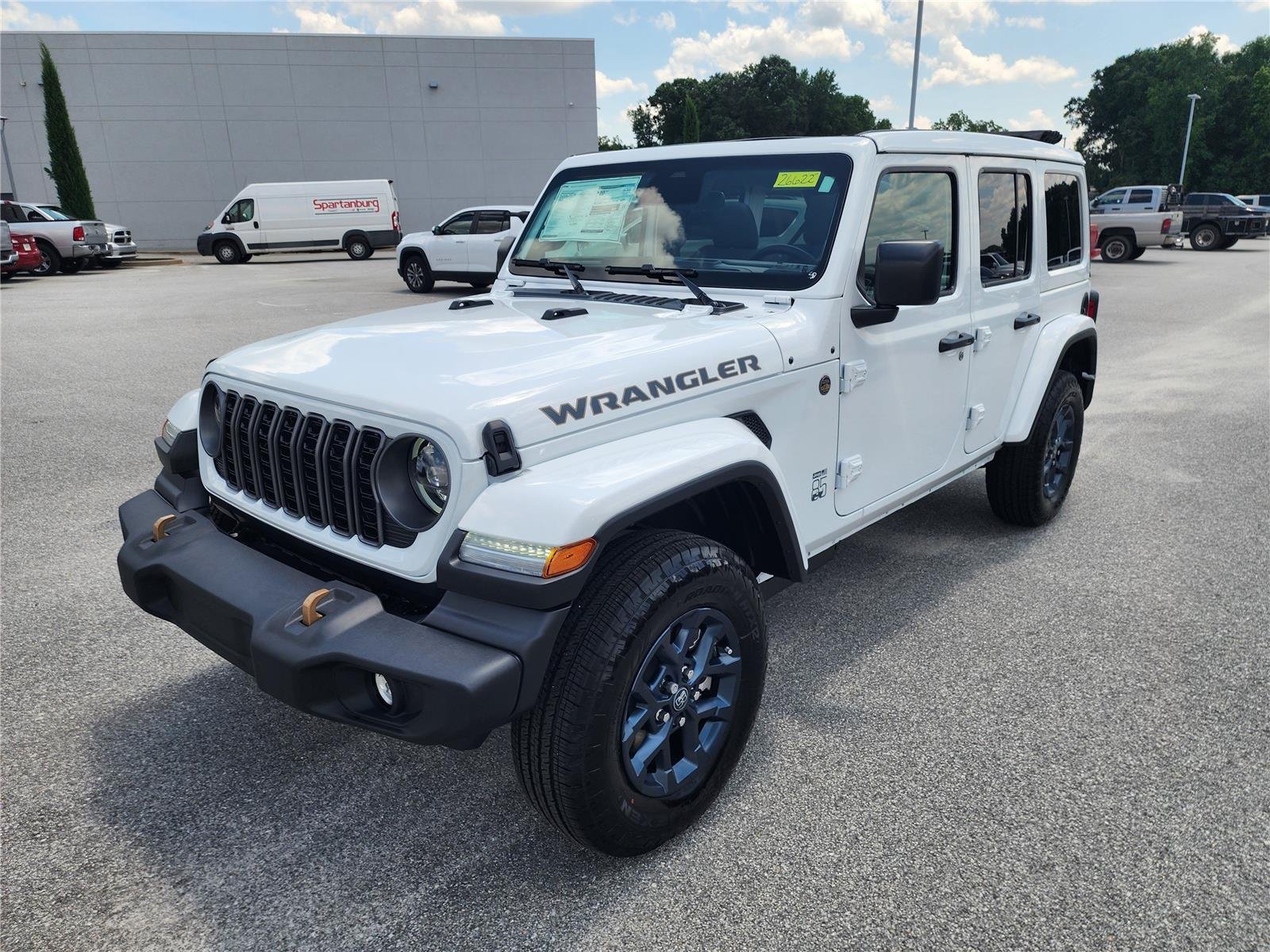 New 2026 Bright White Clear-Coat Exterior Paint Jeep 85th Anniversary image 9