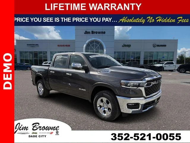 New 2026 Granite Crystal Metallic Clear-Coat Exterior Paint RAM Big Horn/Lone Star image 1