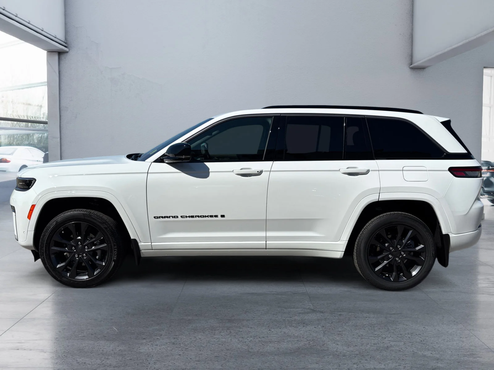 New 2026 Bright White Jeep Limited Reserve image 2