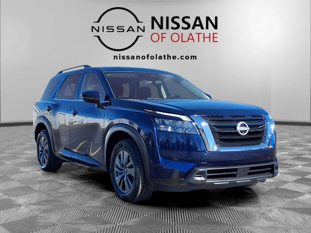 Used 2024 Blue Nissan SV image 32