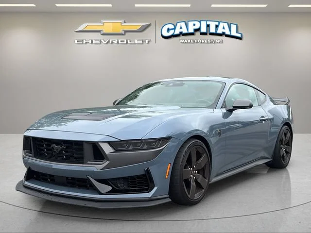 Used 2025 Blue Ford Dark Horse Fastback image 10