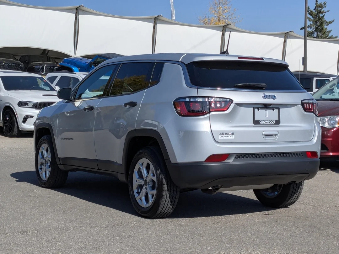 New 2025 Silver Jeep Sport - - 4x4 - Heated Seats - Forward Collision Warning & More! image 6